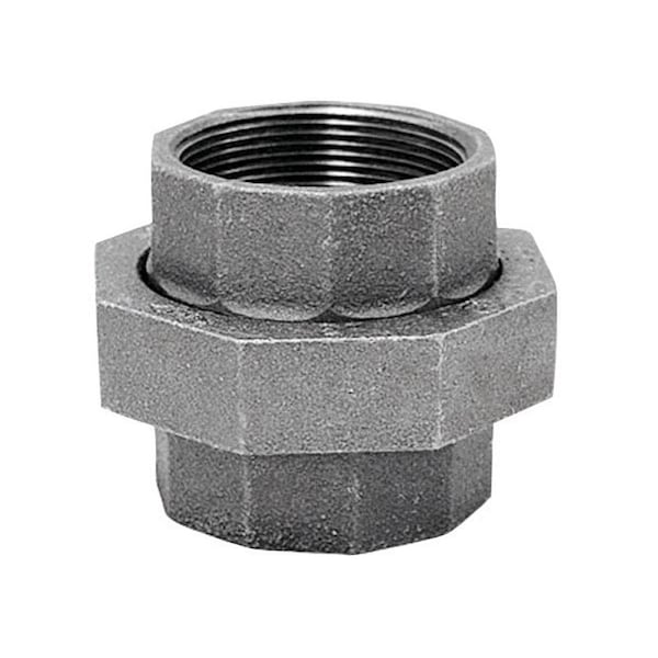 Anvil Anvil 1/2 in. FPT X 1/2 in. D FPT Black Malleable Iron Union 8700162954 - main